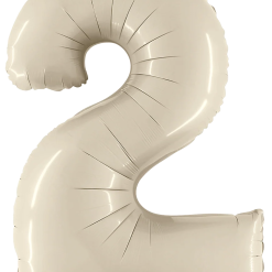 Westcoast Balloon 15842 Megaloons Number 2 White Sand