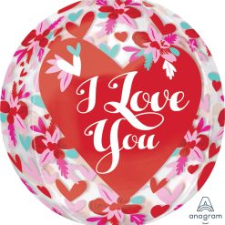Westcoast Balloon 34170 I Love You Flowers
