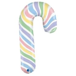 Westcoast Balloon Macaron Pastel Candy Cane