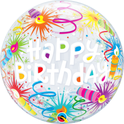 Westcoast Balloon 16658 Birthday Lit Candles