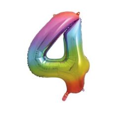 Westcoast Balloon 56804 Number 4 Rainbow