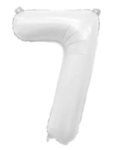 Westcoast Balloon 55484 Ellie'S White Number 7