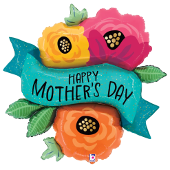 Westcoast Balloon 25337 Fresh Flowers Mother'S Day Banner