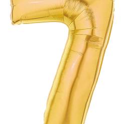 Westcoast Balloon 15847GP Megaloons Number 7 Gold