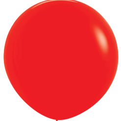 Westcoast Balloon 108445 Fashion Red 36 Round (2Ct)