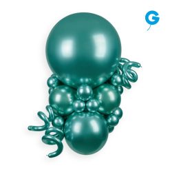 Alternative view of Westcoast Balloon 342994 Gemar Shiny Green 31 Round (1Ct)