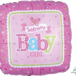 Westcoast Balloon 30747 Welcome Little One Girl