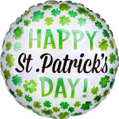 Westcoast Balloon 34236 Happy St. Patrick'S Day Shamrocks