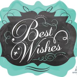 Westcoast Balloon 29003 Chalkboard Best Wishes