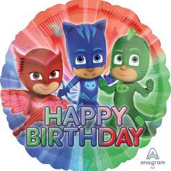 Westcoast Balloon 34673 PJ Masks Happy Birthday, Bulk