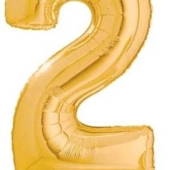 Westcoast Balloon 13842 StandUps Number 2 Gold