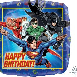 Westcoast Balloon 32381 Justice League HBD