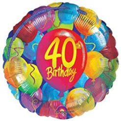 Westcoast Balloon 20400 40Th Birthday