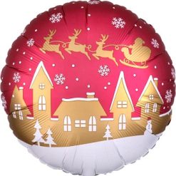 Westcoast Balloon 38311 Satin Santa Village