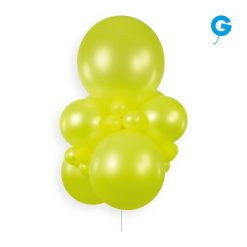 Alternative view of Westcoast Balloon 112108 Gemar #021 Neon Yellow 11-12 Round (50Ct)