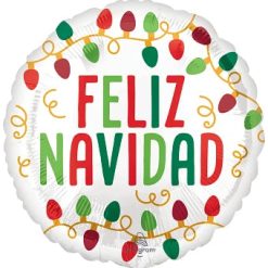 Westcoast Balloon 43380 Feliz Navidad Christmas Lights