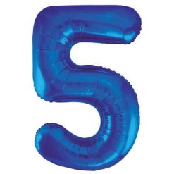 Westcoast Balloon 55745 Number 5 Blue