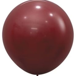 Westcoast Balloon 59520 Fashion Merlot 24 Round (1Ct)