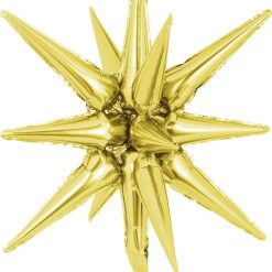 Westcoast Balloon DSB-22-001 Exploding Star Small Gold