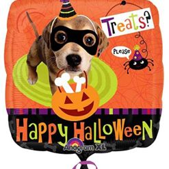Westcoast Balloon 20253 Happy Halloween Dog Trick Or Treat