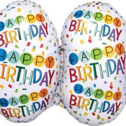 Alternative view of Westcoast Balloon 34447 Rainbow Birthday 60