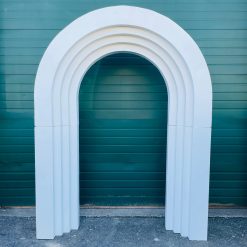 Westcoast Balloon 3D Wood Step Archway Rental - Large