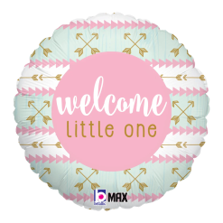Westcoast Balloon 36692 Welcome Little One Pink