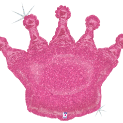 Westcoast Balloon 35685 Glittering Crown Pink