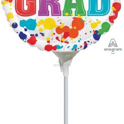 Westcoast Balloon 37232 Congrats Grad Paint Splotch