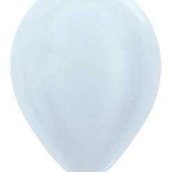 Westcoast Balloon 236124 Satin (Pearl) White 11 Round (50Ct)