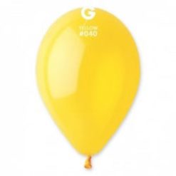Westcoast Balloon 114003 Gemar Crystal Yellow 11-12 Round (50Ct)