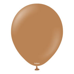 Westcoast Balloon K67536 Kalisan Caramel Brown 18 Round (25Ct)