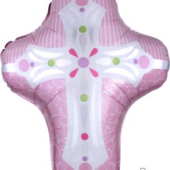 Westcoast Balloon 25023 Pink Cross