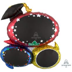 Westcoast Balloon 32910 Grad Bubble Chalkboard