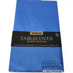 Westcoast Balloon Tablecover - Metallic Blue