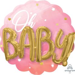 Westcoast Balloon 39729 Pink Baby Girl
