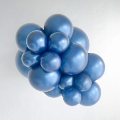Alternative view of Westcoast Balloon 15051 Tuftex Metallic Midnight Blue 5 Round (50Ct)