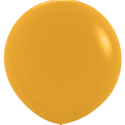Westcoast Balloon 59369 Fashion Mustard 24 Round (10Ct)
