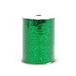 Westcoast Balloon H100-22 Holographic Curling Ribbon - Emerald