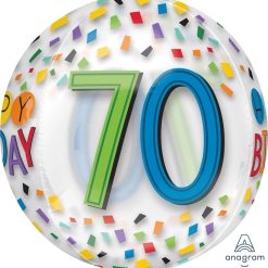 Westcoast Balloon 35173 Happy 70Th Birthday