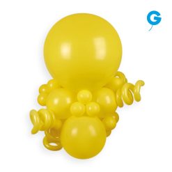 Alternative view of Westcoast Balloon 150254 Gemar #002 Yellow 19 Round (25Ct)
