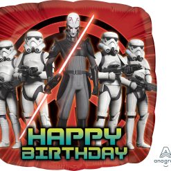 Westcoast Balloon 29949 Star Wars Rebels Happy Birthday