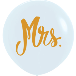 Westcoast Balloon 59202 Mrs. 24 Round (10Ct)