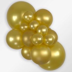 Alternative view of Westcoast Balloon 55082 Metallic Gold 18 Round (25Ct)