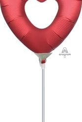 Westcoast Balloon 38770 Sangria Open Heart