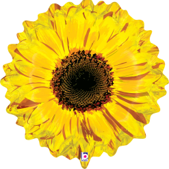 Westcoast Balloon 35053 Yellow Flower