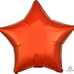 Westcoast Balloon 31568 Metallic Orange Star