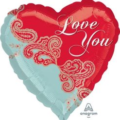 Westcoast Balloon 36439 Paisley Love