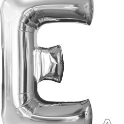 Westcoast Balloon 32954 Letter E Silver