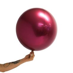 Westcoast Balloon 288226 Loon Balls 51Cm (20) Metallic Burgundy